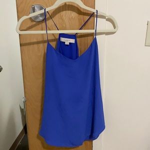 Loft Flowy Blue Tanktop